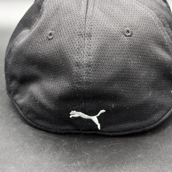 Mens Puma Hat Baseball Cap Fitted Large Extra Large Embroider Logo Stretch READ - Picture 9 of 9